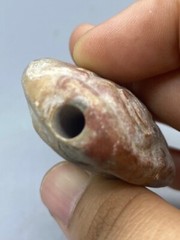 Extremely Amazing Ancient Old Natural Jasper Stone With A Figure Engraves Amulet