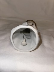 Vintage Porcelain Angel Bell Figurine