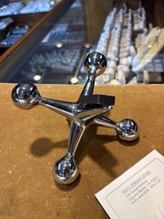 Chrome Platted Steel Jack 5” By 5” By 5” 3lb