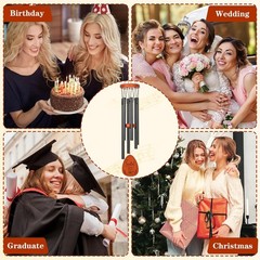 Christmas Sister Gifts Wind Chimes, Best Birthday Gift from D-sister