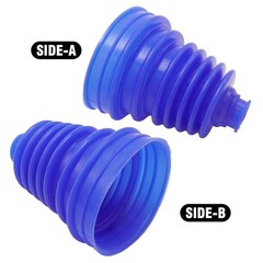 Universal Automotive Silicone CV Joint Boot Kit 2Pcs Blue 5 Inch CV Boots