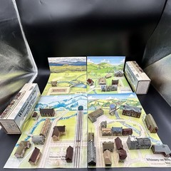Wade Whimsey-on-Why Village Sets 1 2 3 4 Bally Whim Maps Boxed England READ