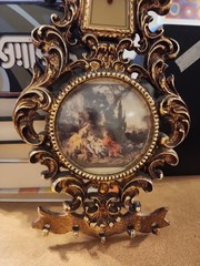 Vintage V. Cort Made In Italy Hollywood Regency Thermometer Plastic 