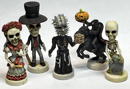 Harmony Kingdom artist Neil Eyre Designs Halloween Headless Horseman Horse