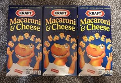 KRAFT x SUPREME Mac and Cheese, SEALED, Not For Consumption, DISPLAY ONLY! 3pk