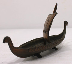 Vintage Norwegian Viking Boat Drakkar Souvenir “KØBENHAVN” (Copenhagen)