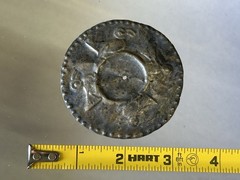 AMAZING PRE-COLUMBIAN SILVER INCA BIRD EFFIGY PENDANT OR GORGET FROM PERU, COA
