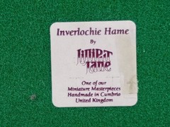 Vintage 1989 Lilliput Lane Inverlochie Hame, Handmade in Cumbria United Kingdom.