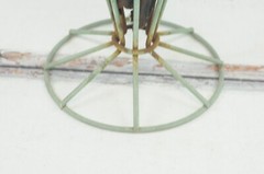 Antique/Vintage Art Deco Iron and Tin Umbrella Stand Umbrella Shaped Umbrella Ra