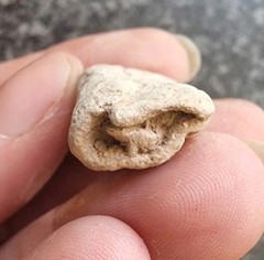 Roman Lead Rolled Curse / Wish Metal Detecting Find Antique (4)