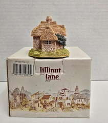 Lilliput Lane Collectible Cottages Sweet Pea Cot. In original box.