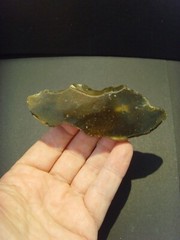 Lower Paleolithic – Fine Acheulean lateral scraper. c.450,000 BP.