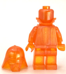 Darth Vader Official Lego Star Wars Unreleased Color Satin Orange Prototype