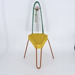 Marni Market Gaming Collection Leaning Chair Yellow Green Metal 2019 NWT Rare