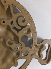 “Vintage 1975 Sexton USA, Metal Fruit Wall Plaques Set of 4