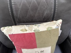 Longaberger Rectangle Pillow “Home Is Where You Hang Your Basket” 15.5″x10″