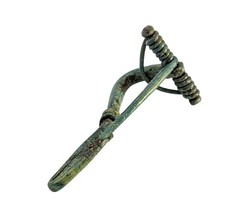 Authentic Roman Bronze Fibula – Ancient Brooch from the Roman Empire