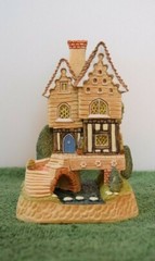 David Winter Enesco Limestone Brooke Mint in bx 2002 Special Event Cottage D1178