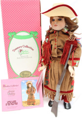 Paradise Galleries Lil Ladies of the Wild West ANNIE OAKLEY 14″ Porcelain Doll