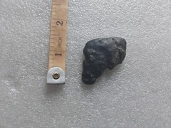 Celtic RARE jet amulet (Human Head with Painted Headdress) around 400BC-61AD