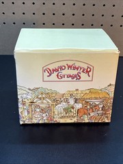 The Fishermans Wharf by David Winter 1983 Great Britain John Hines W/Box & COA