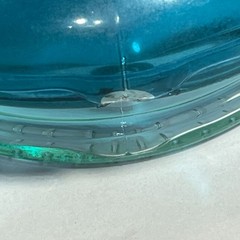 La Mediterranea Recycled Glass Canister Set Made in Spain set of 3