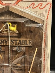 Enesco Small World FRONTIER TOWN, Livery Stable, In Original Packaging, 1976
