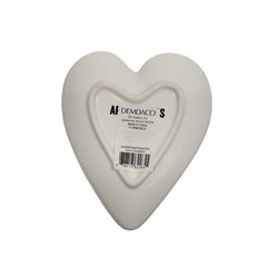 Demdaco Art Hearts “Blessed Loved United” Ceramic 4″ Trinket Dish