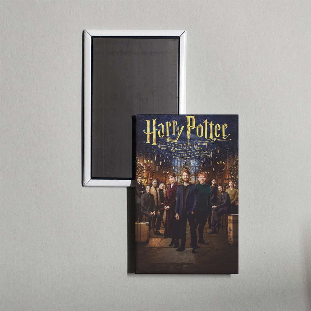 Harry Potter 20th Anniversary Return to Hogwarts Mini Movie Poster Fridge Magnet