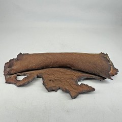 Studio Art Pottery antique scroll looking decor figurine wall hanging