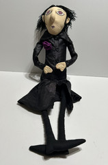 Wicked Webster Vampire Doll Is 25 Inches Tall Gothic Rag Halloween Decoration