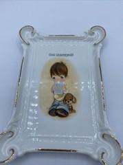 Vintage Enesco Precious Moments” God Understands” 1978 Dish – Tray, Wall Plaque