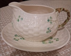 Vintage Irish Parian China From Belleek Pottery Ireland 13piece Variety Lot Mint
