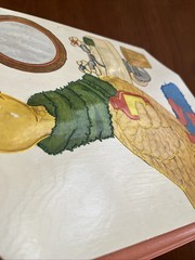 VTG Wood Plaques Children Bath Turtle Duck Wall Decor Kitschy 3D Relief Paint