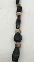 Greek Phoenician Roman Jet and Glass Necklace I Millennium BC