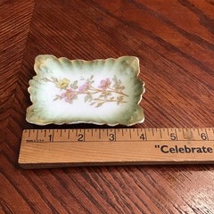 Antique D &Co France Delinieres Limoges Trinket Tray
