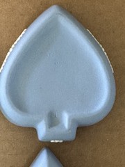 WEDGWOOD JASPERWARE BLUE TRINKET BOXES WITH LIDS SET OF 4