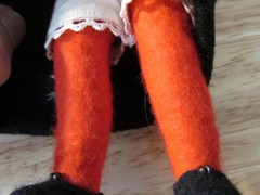 VTG Ronnaug Petterssen Norwegian Cloth 8″ Doll