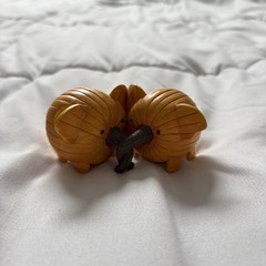 Enesco Home Grown Figurine Tons Of Love Pumpkin Elephants #4030681 Orange Rare