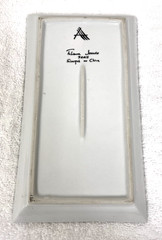 Fabienne Jouvin Paris Porcelain Tray Botanical 9 3/4″ x 5.5″ Signed