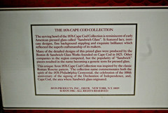 VTG Avon 1876 Cape Cod Collection Serving Bowl w Box 1986 Ruby Red Glass NIB