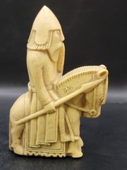 Lewis chessman Knight, 1980s Or Earlier British Museum Edition