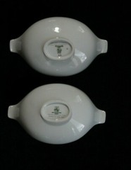 2 Vintage 1950’s Modernist Hutschenreuther Prof. Lili Schultz Gold Bowls