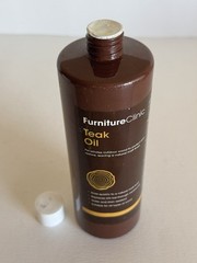 FurnitureClinic Teak Oil | Wood Oil Protects and Cleans Outdoor a New Sealed