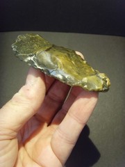 Lower Paleolithic – fine unifacial Acheulean scraper. c.450,000+ BP.