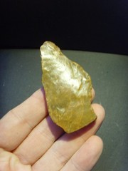 Lower Paleolithic – Two classic Acheulean points. c.450,000 BP.