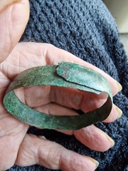 Celtic bronze bracelet athentic 700 bc