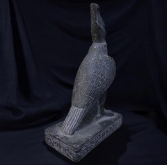 Ancient Egyptian Antiquities Statue God Horus Pharaonic Antique Stone Statue BC