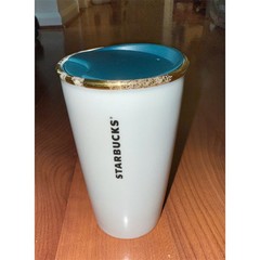 Starbucks 2017 Anniversary Siren Ceramic Tumbler 10oz Glossy Finish