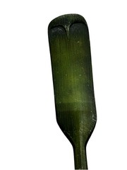 Vintage MCM Fork & Spoon Wall Decor 21” Olive Green Aluminum Cast